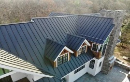 Black Metal Standing Seam Roof Features Every Builder Wants